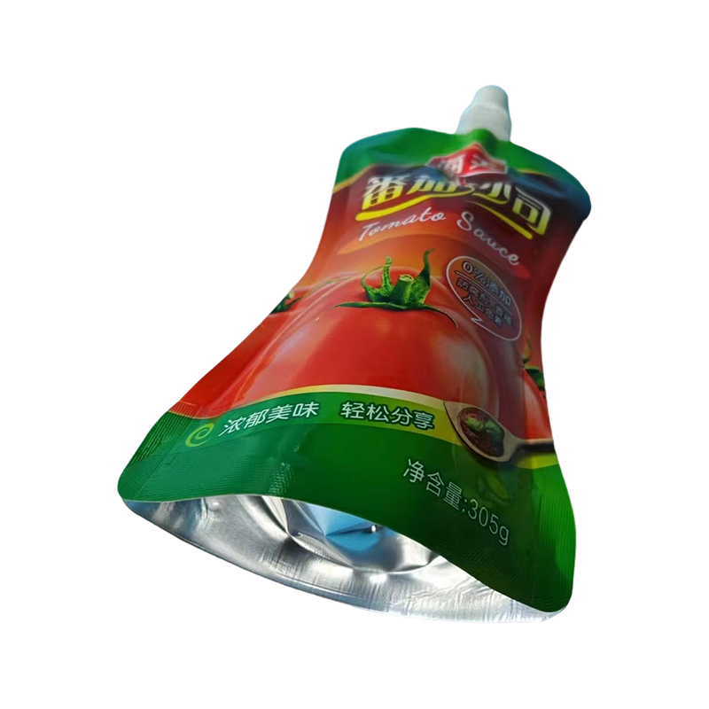 Bolsa para Salsa con Pico Vertedor de Alta Sellado