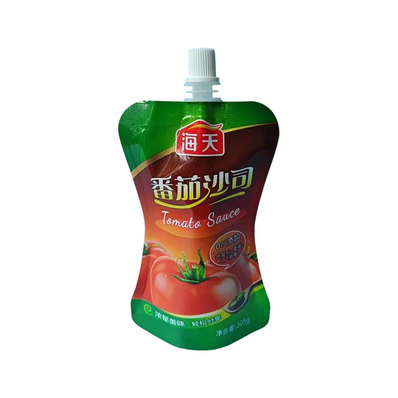 Bolsa para Salsa con Pico Vertedor de Alta Sellado