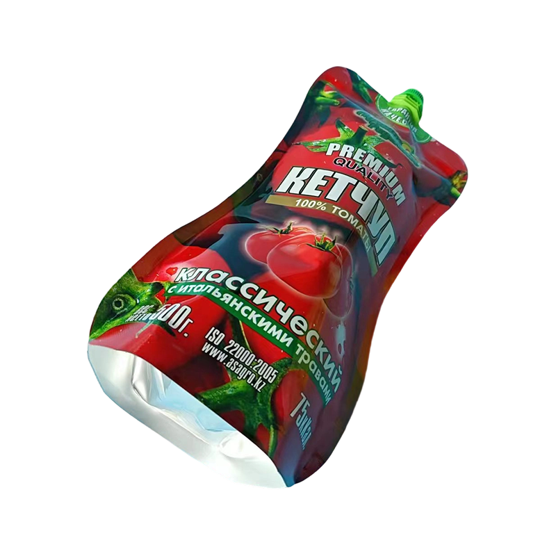 Bolsa para Salsa con Pico Vertedor de Alta Sellado