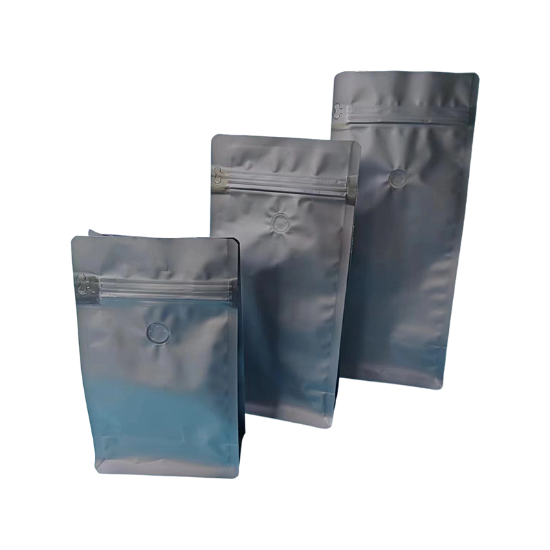 Bolsa simple de aluminio para granos de café de 250g, 500g, 1 kg
